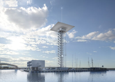 La nuova Torre Piloti del Porto di Genova, protetta dalle oscillazioni del vento con dispositivi ISAAC